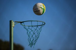 netball shooting energetic